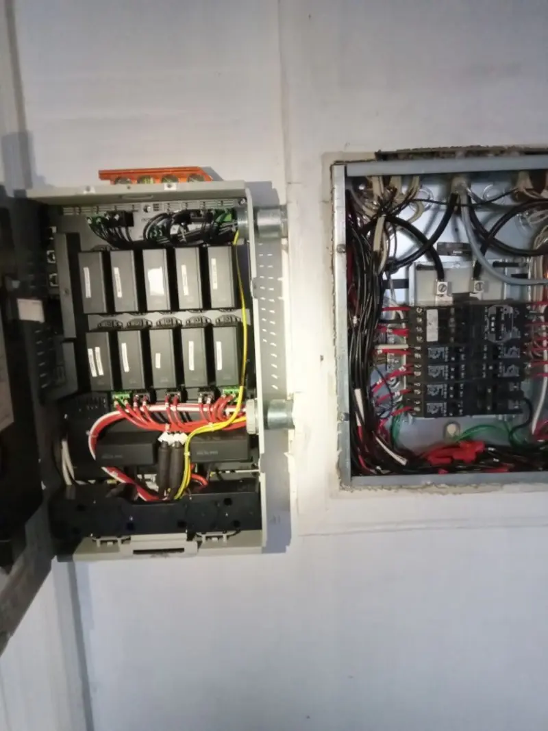 Electrical panel upgrade completed for Indoor Lighting Installation in Centerville